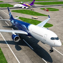 Flight Simulator Airplane Game 아이콘
