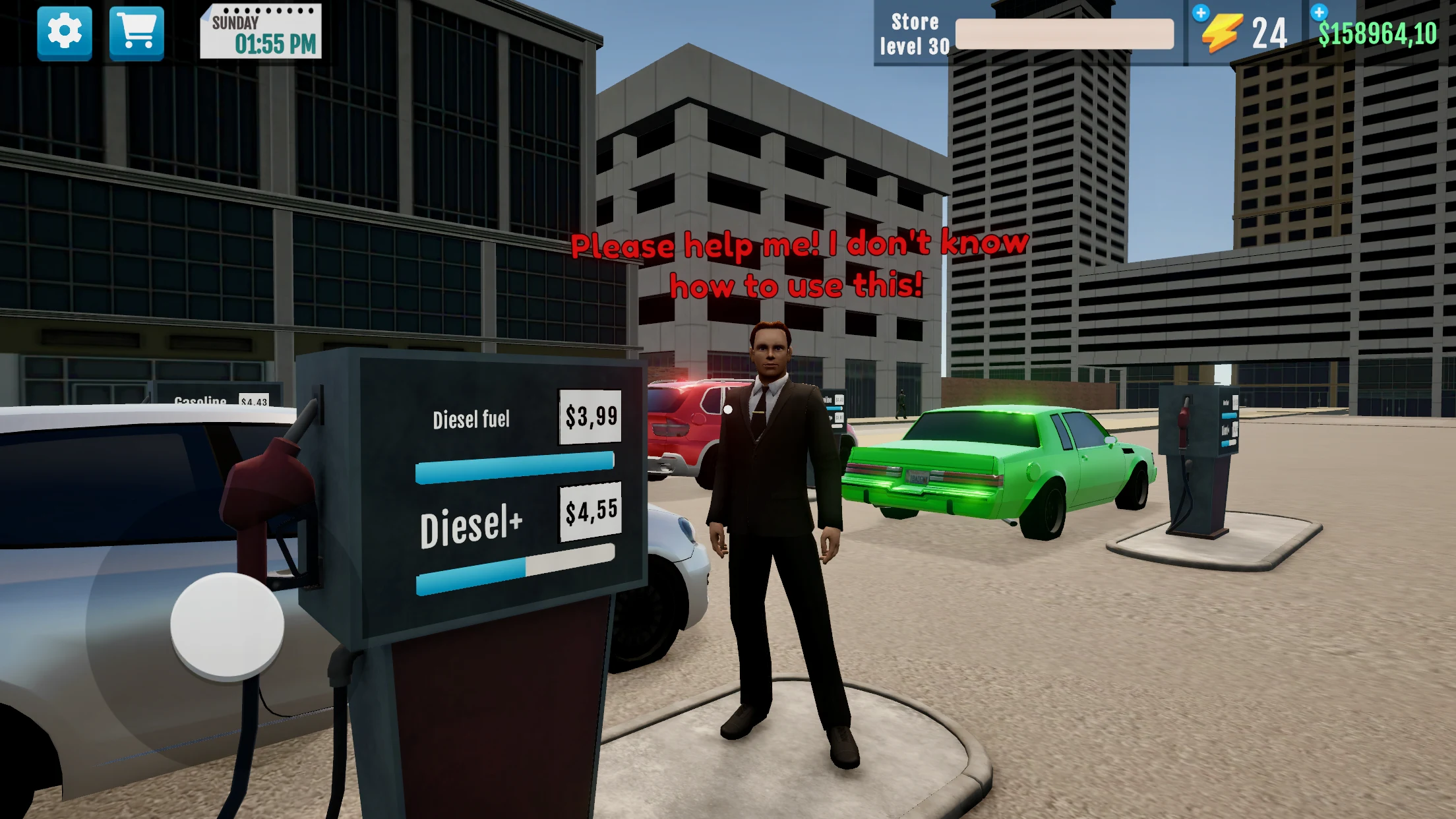 City Gas Station Simulator 3D screenshot